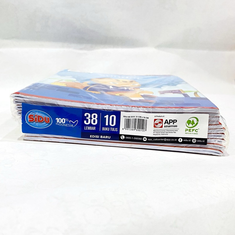 

GMJ SiDu Buku Tulis 38 Lembar