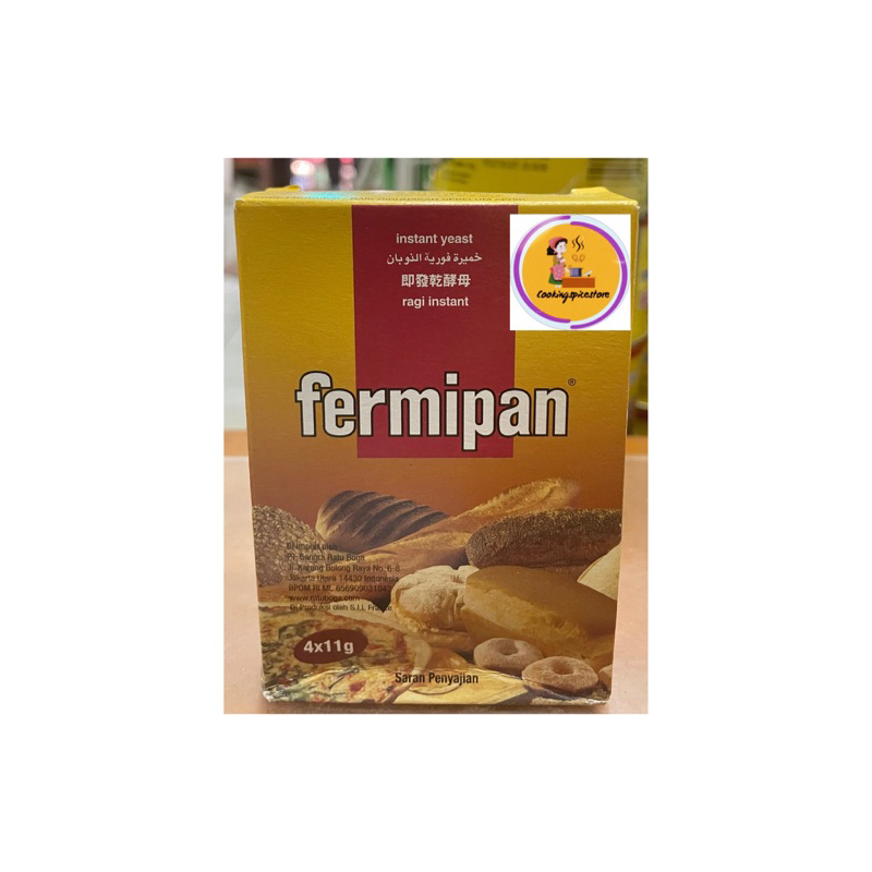 

Fermipan Ragi Kering Instant Sachet 4x11 Gram