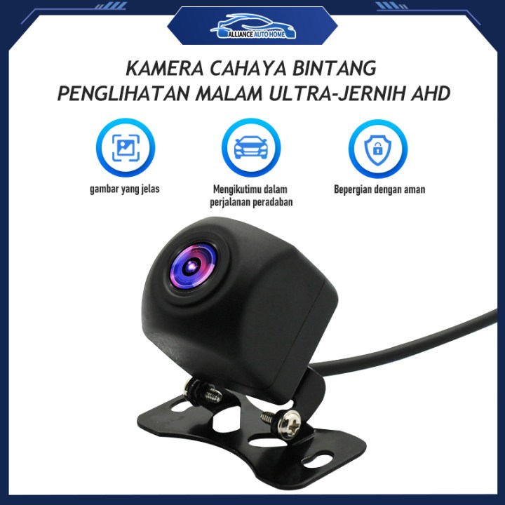 Kamera Parkir Mundur Mobil FISH EYE camera AHD CCD FULL HD belakang infra red night vision