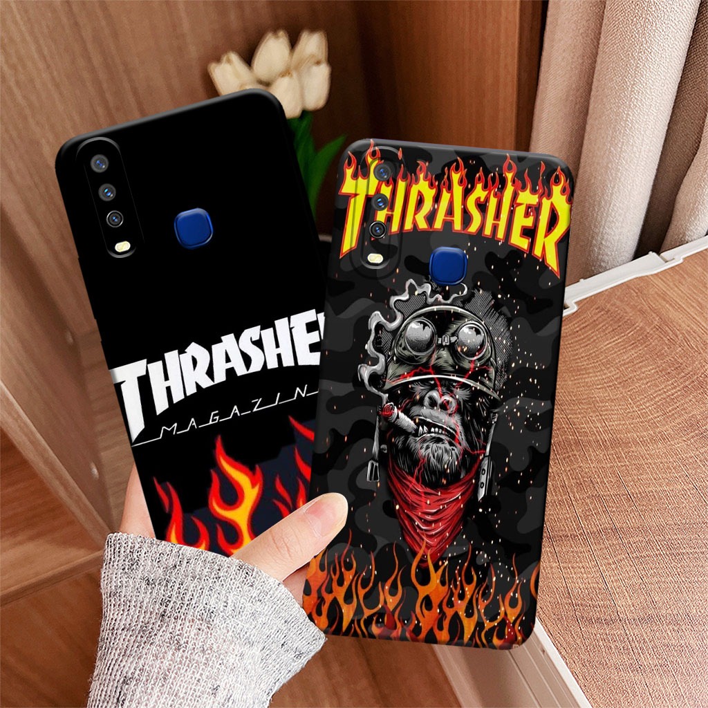 Sofcase Vivo Y11/Y12/Y12i/Y15/Y17/Y19 Motif Api - Case Cantik - Case Terbaru - Case Kekinian - Case 