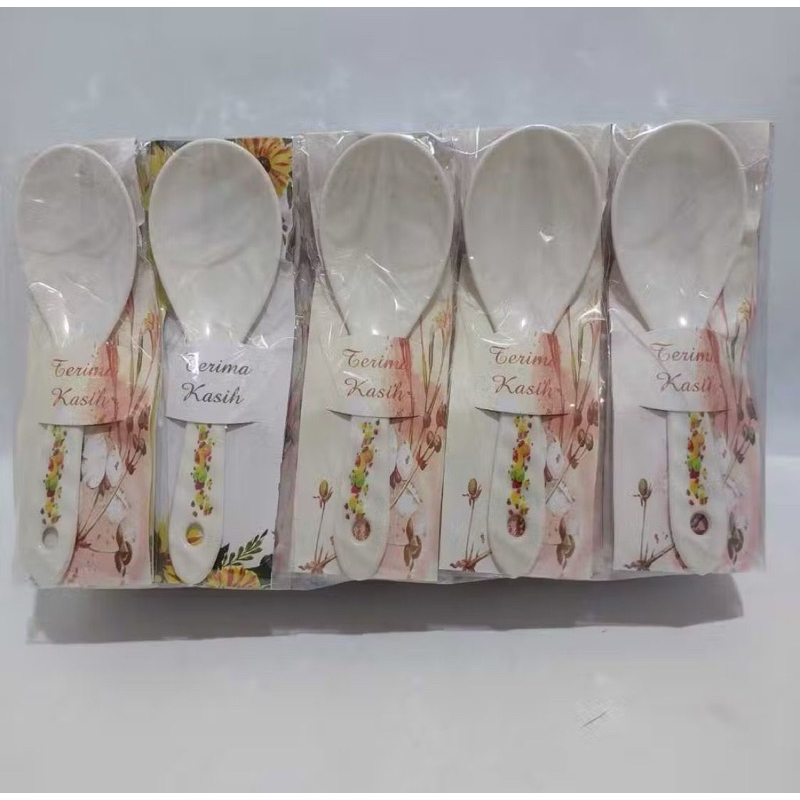 50 pcs Souvenir pernikahan Centong Melamin Souvenir centong melamin