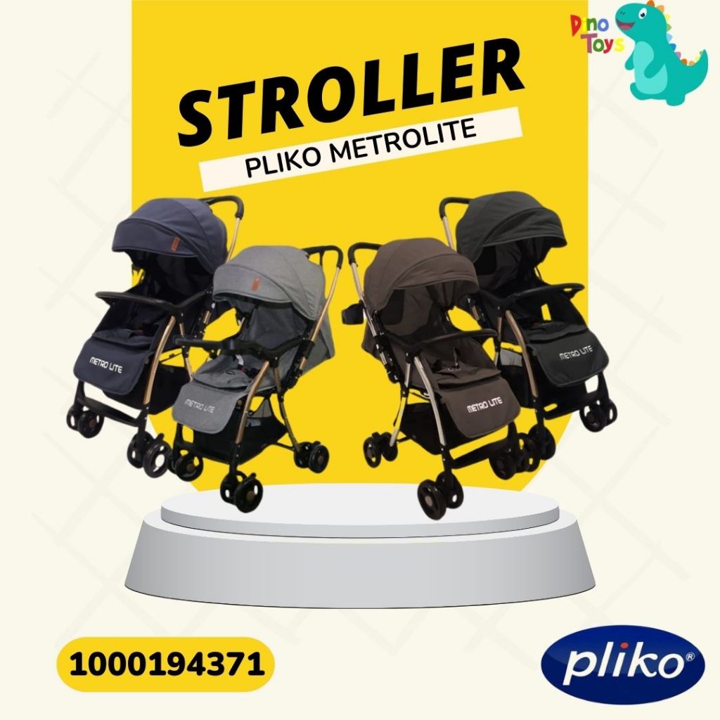 Pliko Metrolite  BS 508 Stroller Baby Kereta Dorong Bayi Metrolite Dorongan Depan Belakang
