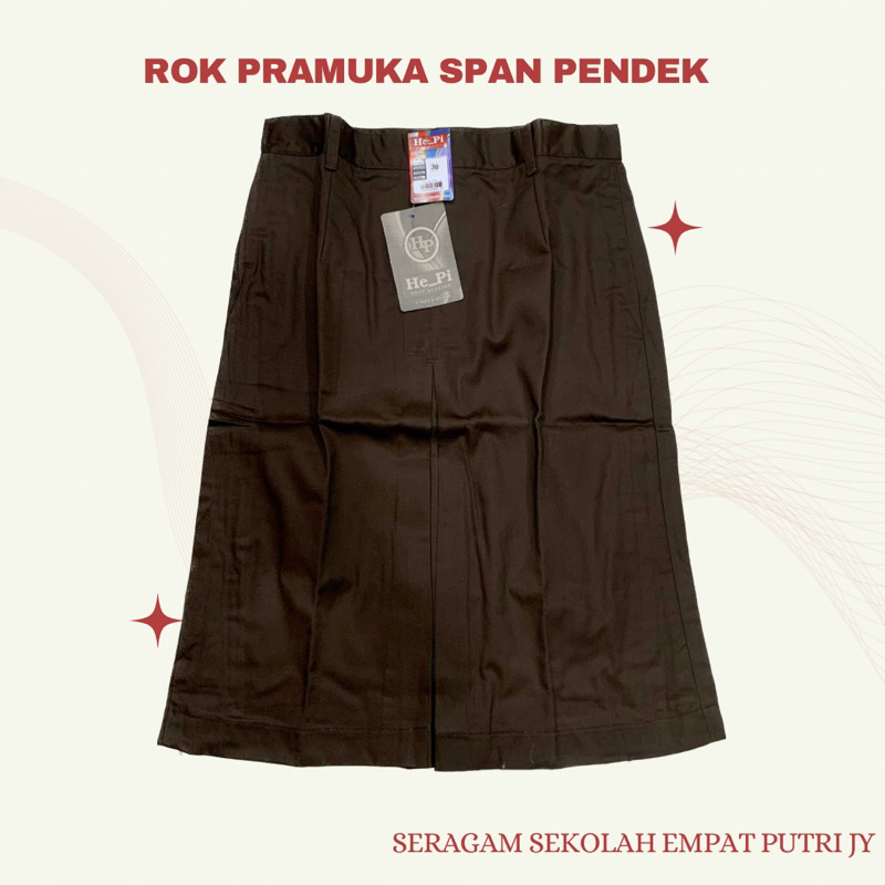 Hepi- Rok Pramuka SMP/SMA Span Pendek
