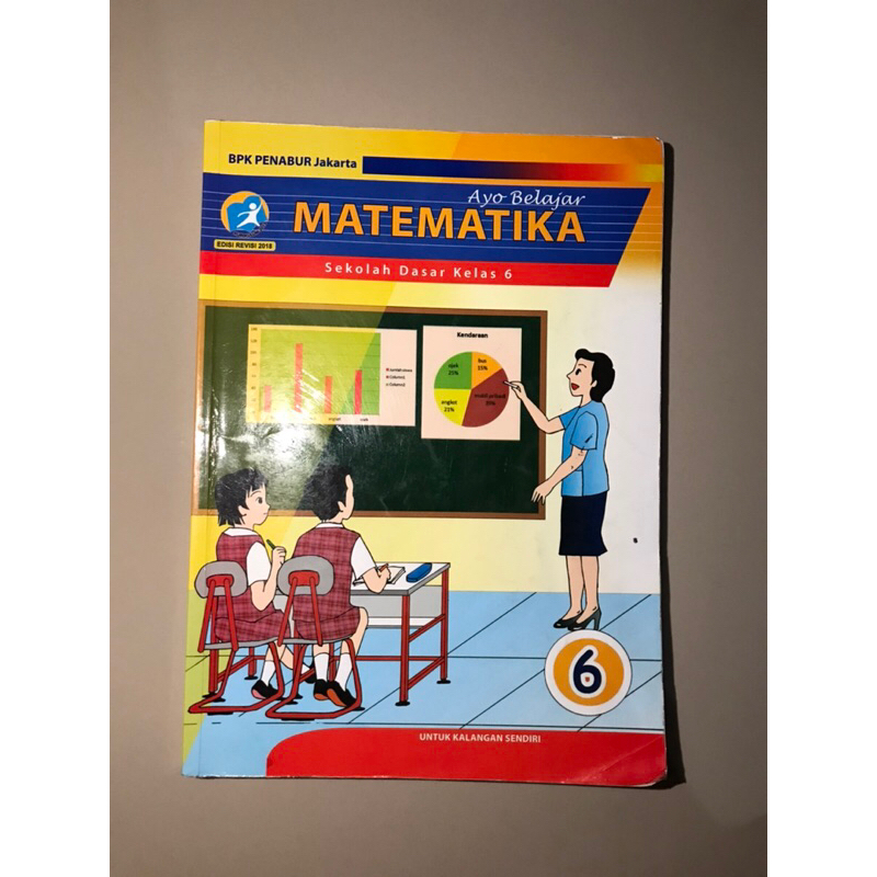 Matematika SD kelas 6 Penabur