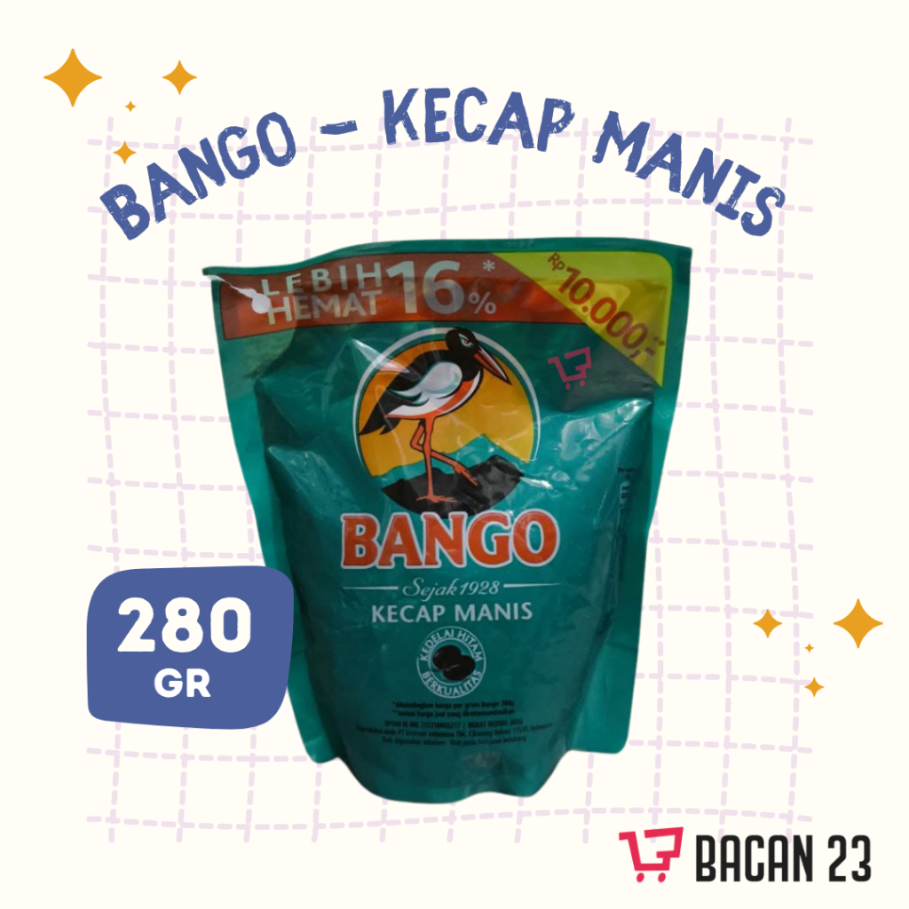 

Bango Kecap Manis (280gr) Kecap Bango