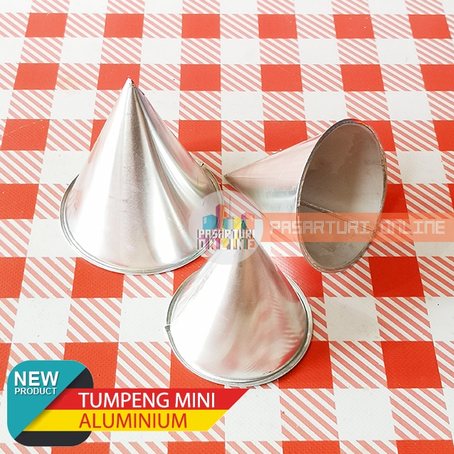 TUMPENG MINI / Cetakan Nasi Tumpeng / Cetakan Segitiga Aluminium