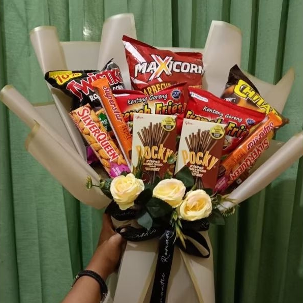 

BUKET SNACK/BUCKET WISUDA/BUKET ULANG TAHUN ANNIVERSARY/BUKET SIDANG