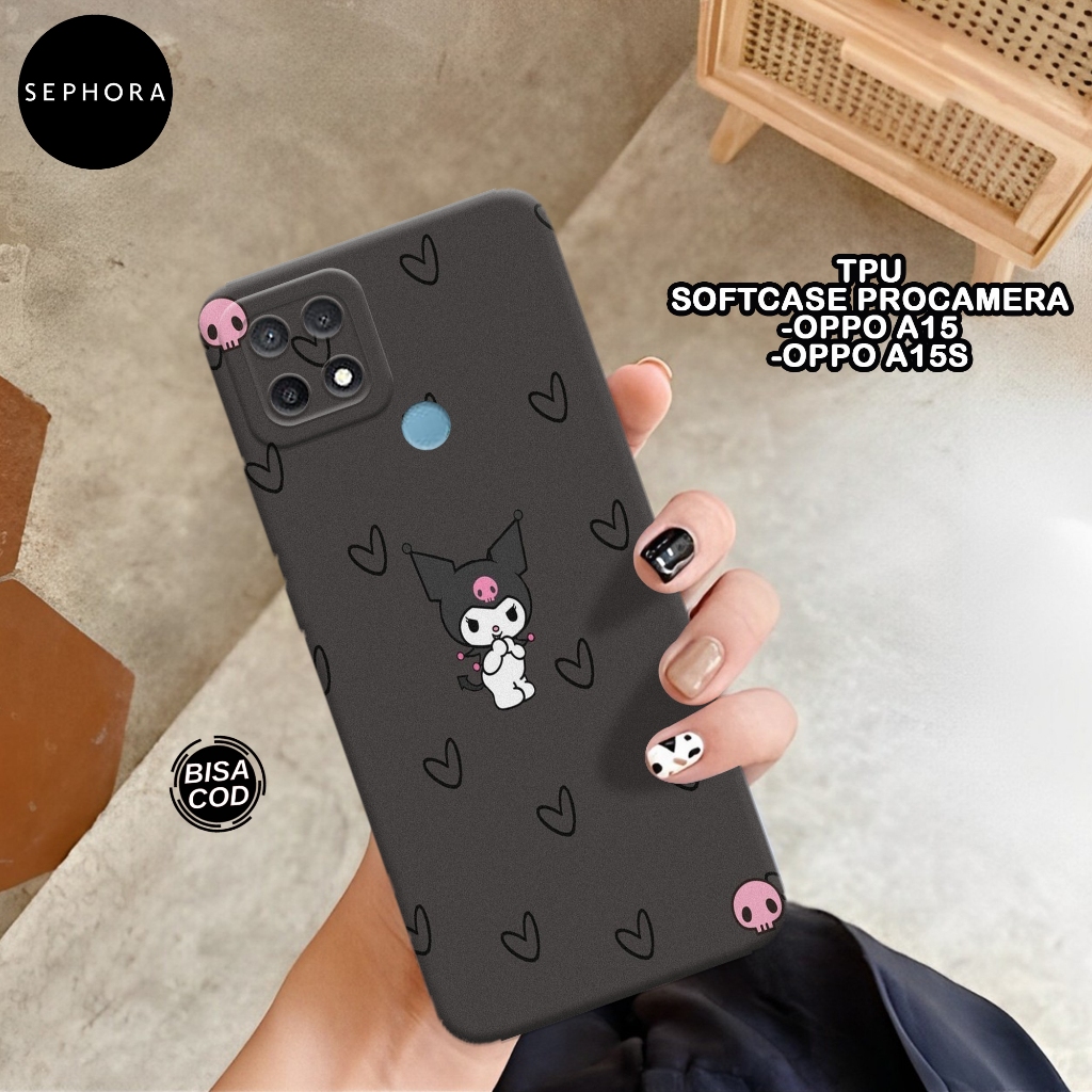 Case OPPO A15 / OPPO A15S Terbaru - Sephora - Fashion Case Lucu - Softcase OPPO A15 / OPPO A15S - Ca