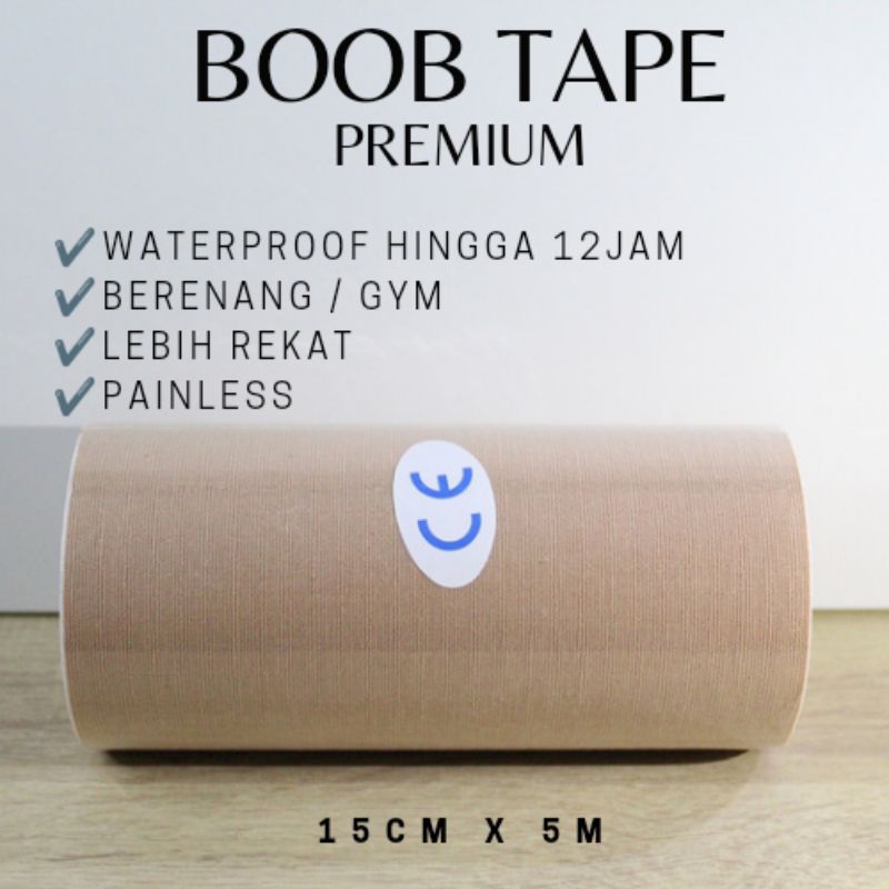 Body tape boob tape seamless bra transtape plester payudara # bratape