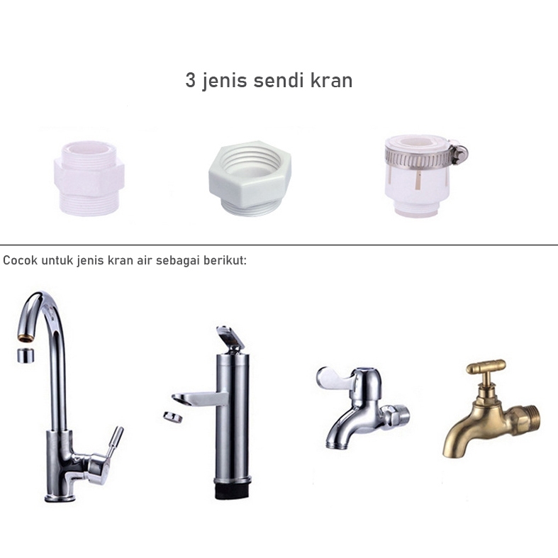 Water Filter/Saringan Air/Water Purifier/Penyaring Air Kran/Air Filter