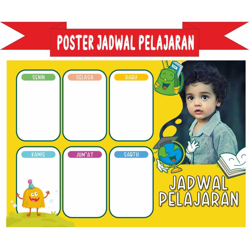 

Poster Jadwal Pelajaran