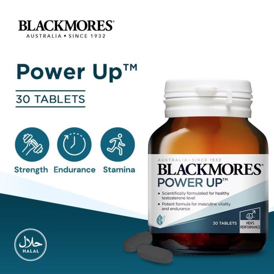 TESTOTERON BOOSTER / Blackmores Power Up 30 tabs