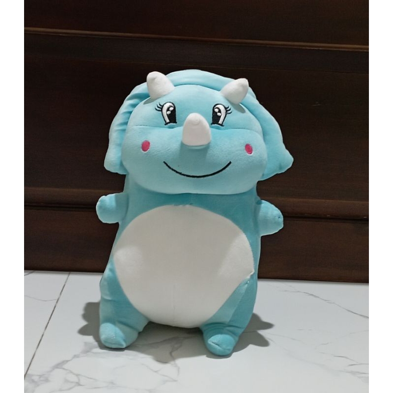 Boneka Badak Bercula Satu Besar