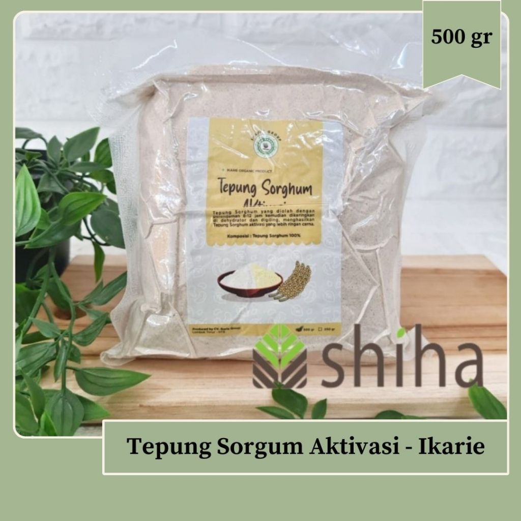 

Tepung Sorghum Aktivasi 500gr Ikarie Organic | Warung Shiha