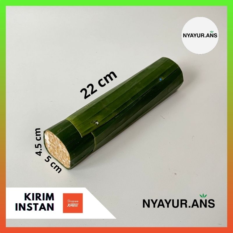 

Tempe Daun pisang - Nyanyur.ans