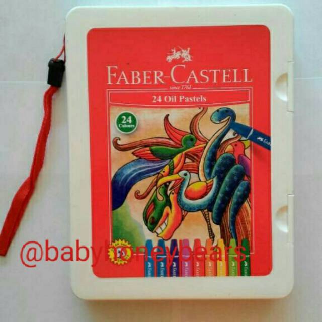 

BURUAN SERBU Crayon Faber Castell 24 Warna Oil Pastel