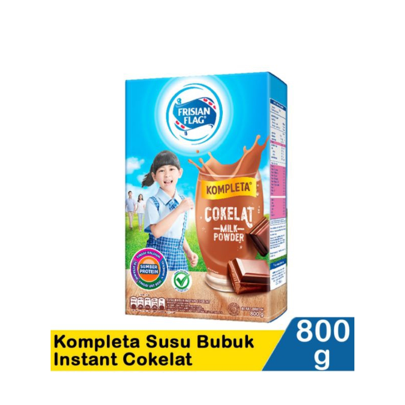 

Frisian Flag Susu Bubuk Instant Kompleta Chocolate 800gr