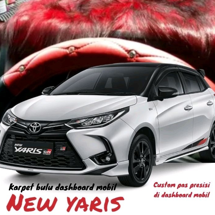 KARPET BULU DASHBOARD MOBIL VIOS NEW YARIS BULU PANJANG