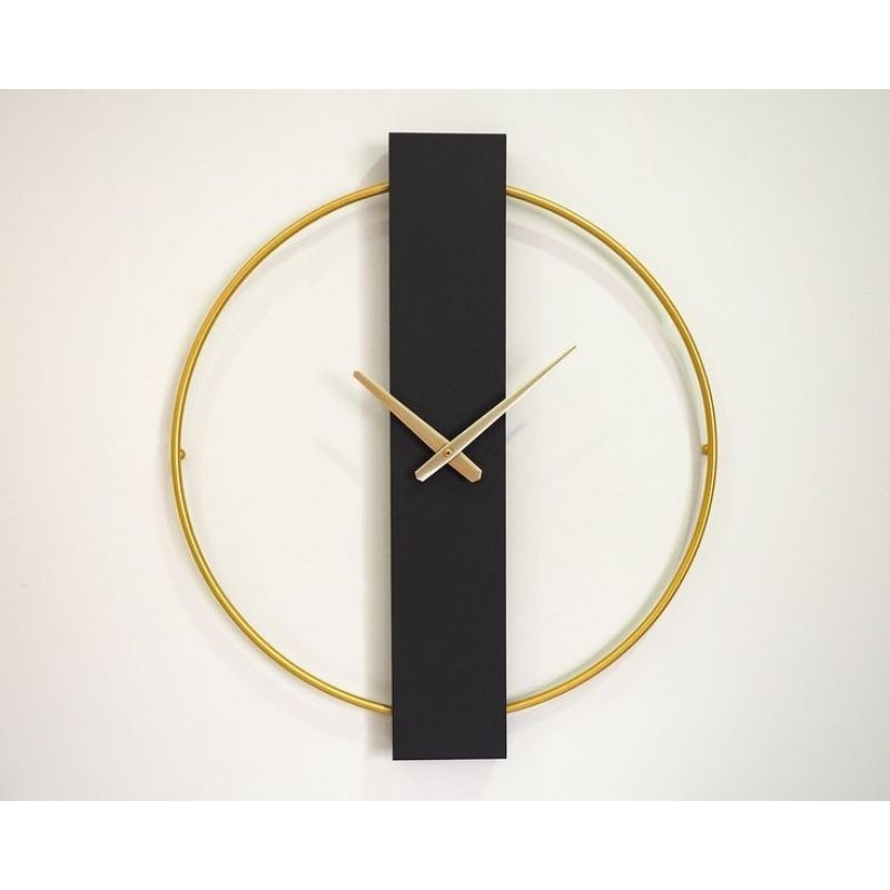 hiasan dinding / jam dinding aesthetic / jam dinding besi / jam dinding mewah / jam unik