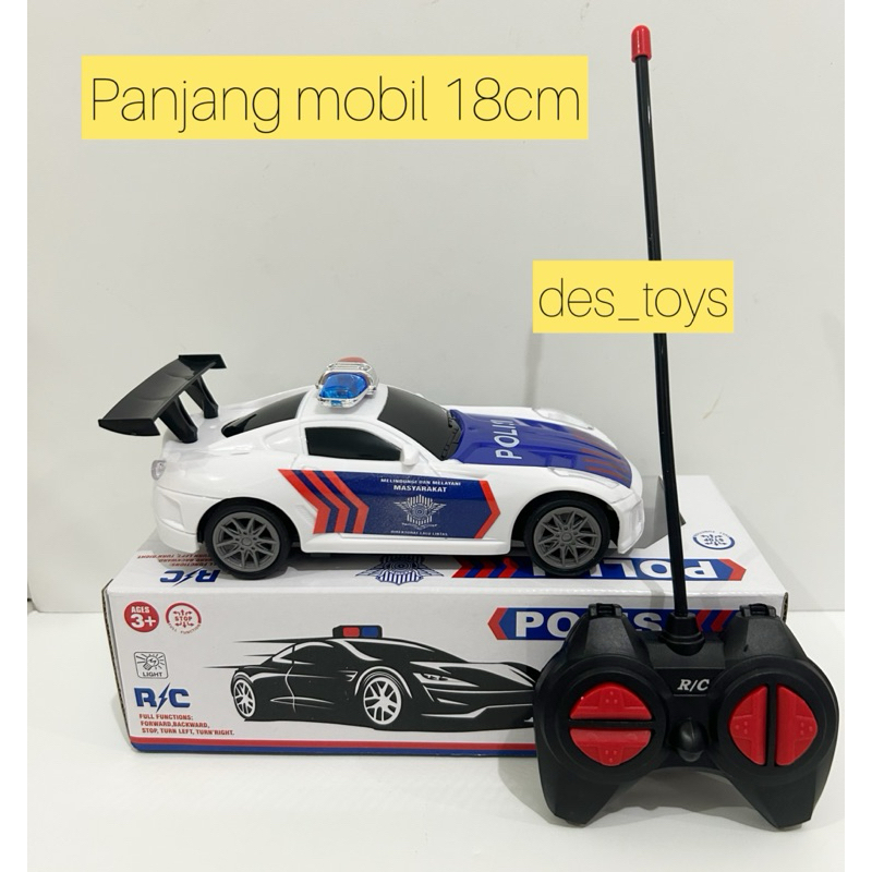 NEW MAINAN ANAK MOBIL REMOT CONTROL POLISI/RC POLISI
