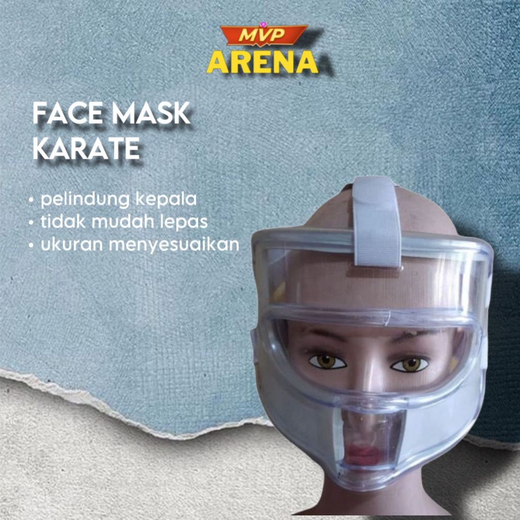 Face mask karate pelindung wajah karate