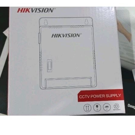 Adaptor Power Supply CCTV Hikvision 4 Channel