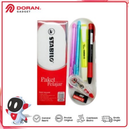 

BIG SALE STABILO Alat Tulis 1set Lengkap Paket Belajar Original