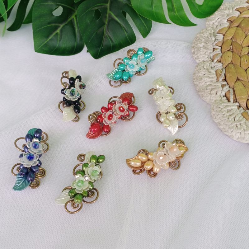 BROS HIJAB WIRE MUTIARA OVAL/BROS HANDMADE/AKSESORIS HIJAB/BROS BAHU/BROS MUTIARA