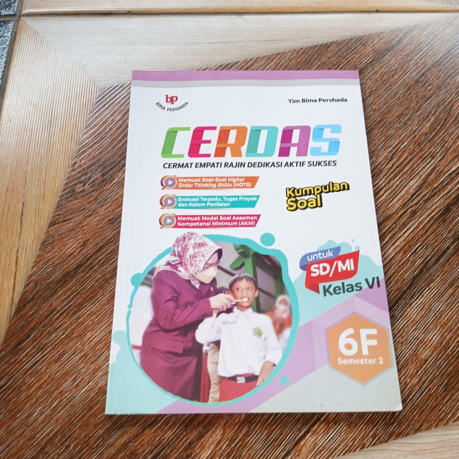 Buku Cerdas Kumpulan Soal 6F Kelas VI SD