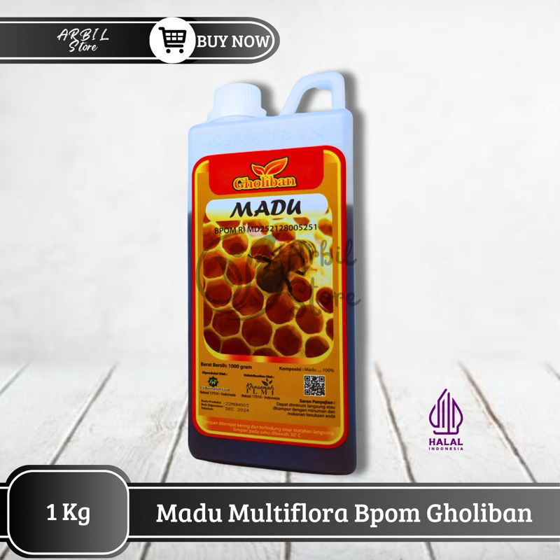 

MADU GHOLIBAN BPOM RI MD252128005251 1 KG TERLARIS 100% ORIGINAL