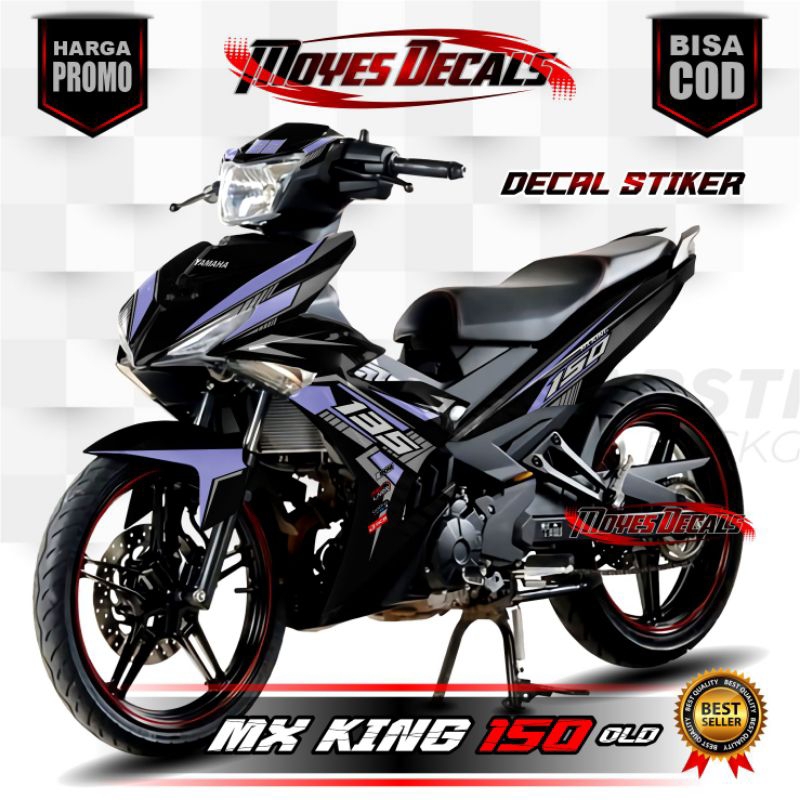 DECAL STIKER JUPITER MX 150 King Old Full Body //VARIASI RACING COSTUME KEREN