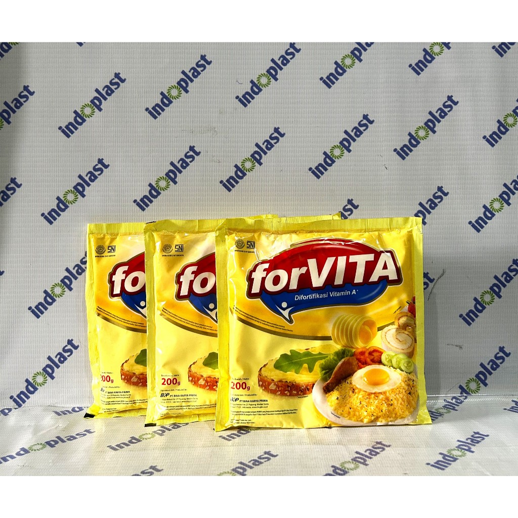 

Margarine / Mentega Sachet Forvita 200 gram