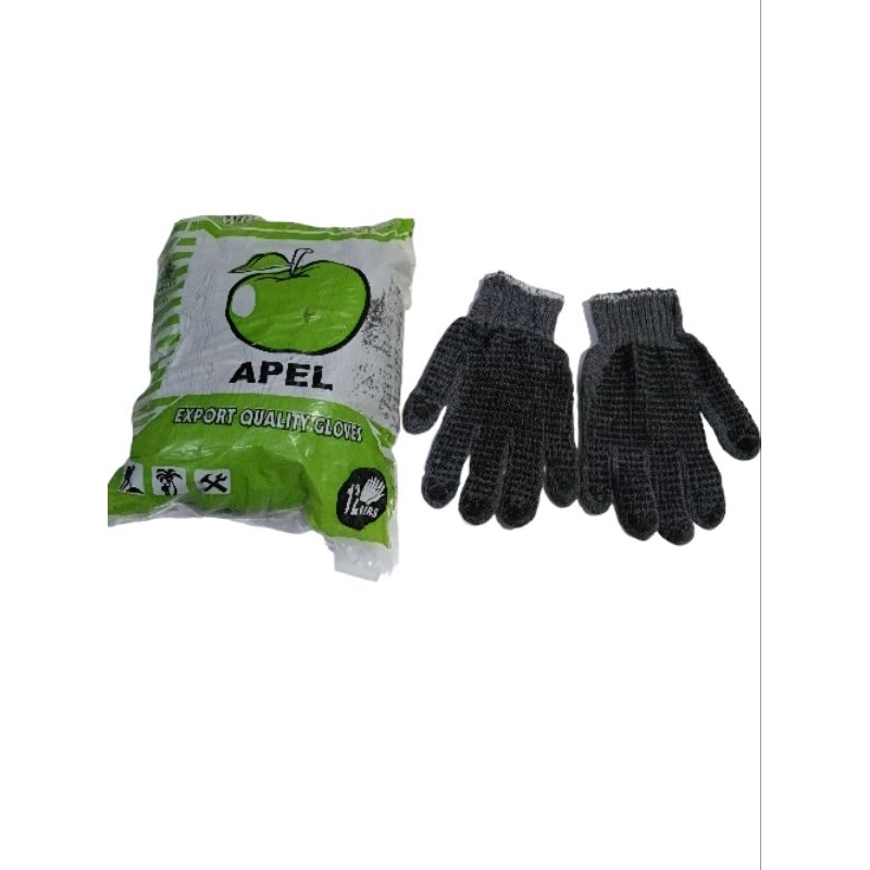 sarung tangan bintik pendek
