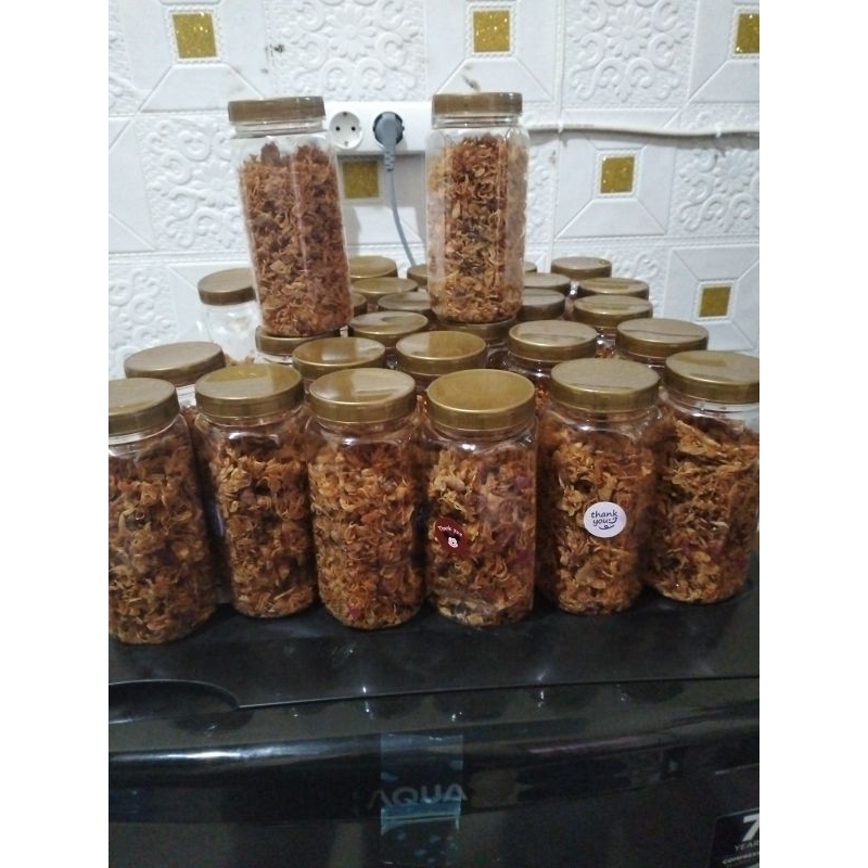 

bawang goreng murni tanpa campuran 100% murni