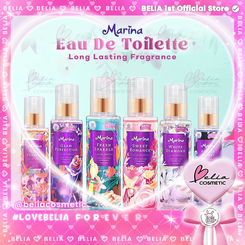 ❤ BELIA ❤ MARINA Eau De Toilette Long Lasting Fragrance 150 ML | Parfum Wangi | Parfum Tahan Lama ED