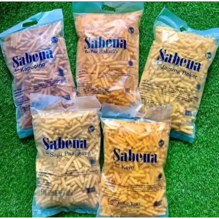 

Sabena Snack / Stik Sabena 1 kardus isi 5 pcs