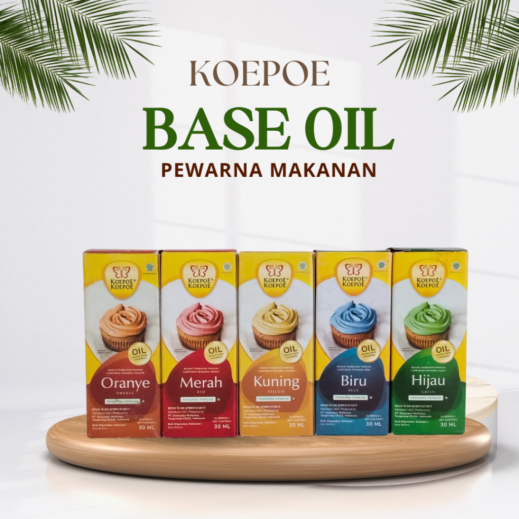 

KOEPOE PEWARNA MAKANAN BASED OIL