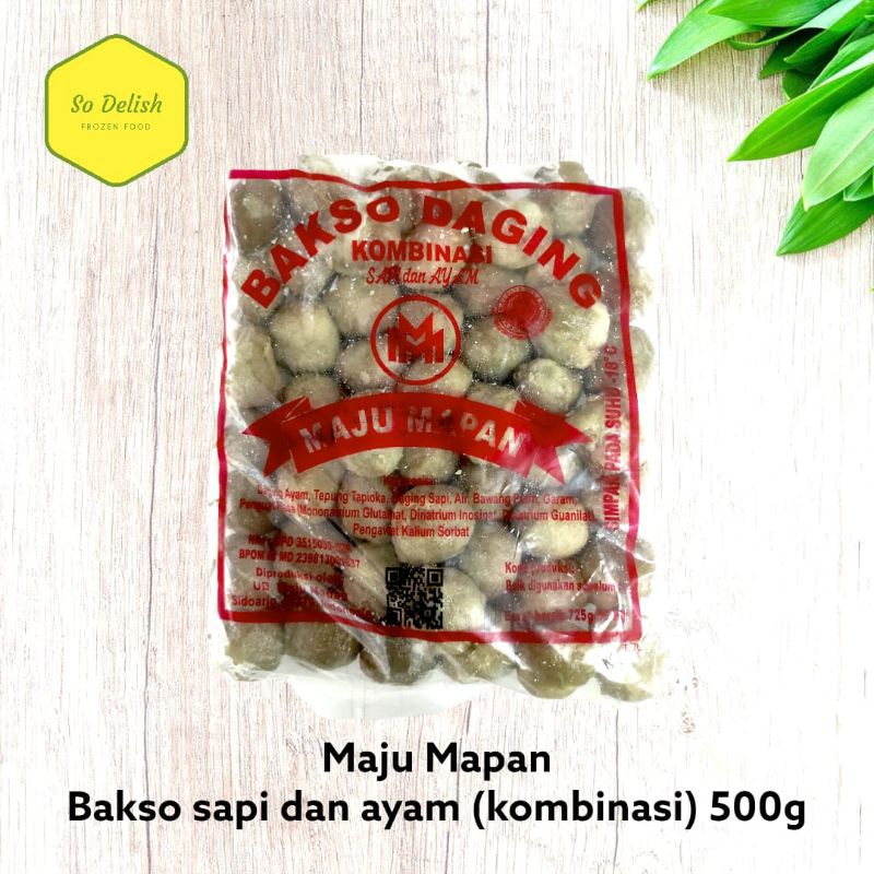 

Maju mapan bakso sapi 500gram