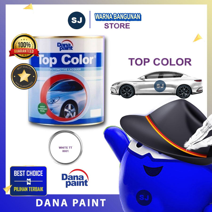 TOP COLOR Cat Mobil Kayu Besi Duco