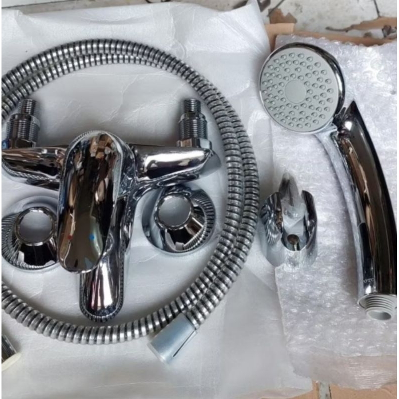 Kran Bathtub TOTO || TX432SHBR + Hand Shower TOTO // Kran Panas Dingin TOTO