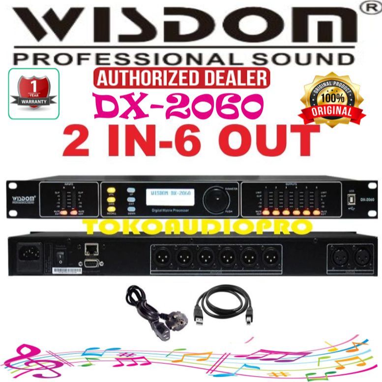 Wisdom DX2060 Speaker Management    DLMS  Speaker Wisdom DX-2060