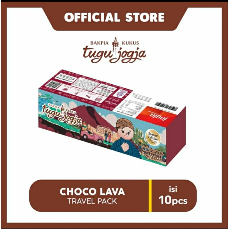 BAKPIA KUKUS TUGU JOGJA - Kemasan Travel Pack isi 10 pcs / Bakpia Kukus Tugu Jogja / Bakpia Tugu Jog