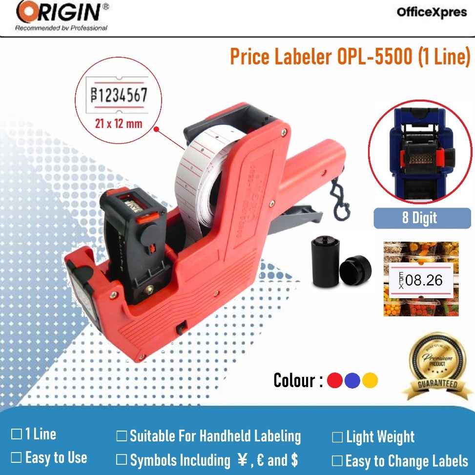 

KODE N12I Mesin Alat Label Harga Price Label Origin Label Harga OPL Origin 55