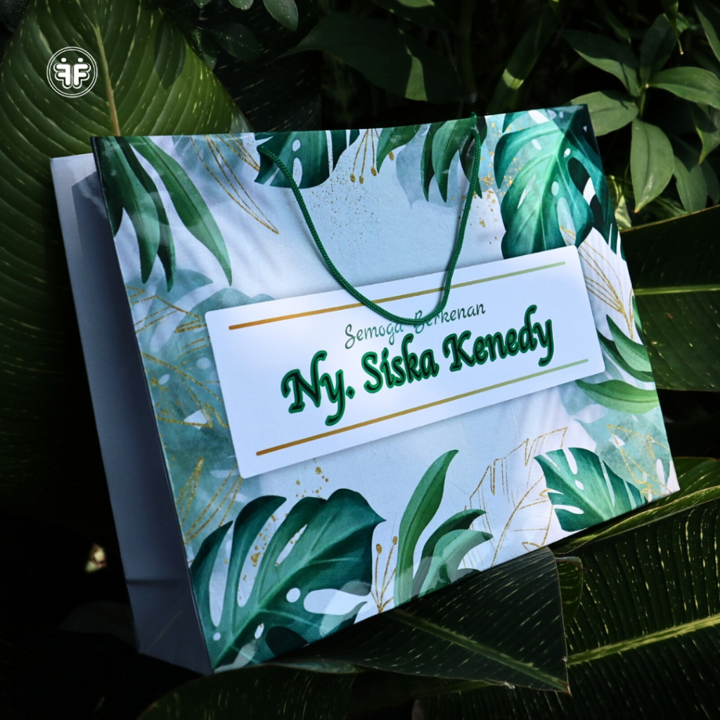 

Paper bag untuk olshop ukuraan 34 x 8 x 25 cm XL Landscape