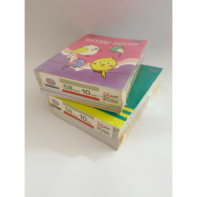 

Buku Tulis SIDU 58 Lembar 1 Pack isi 10