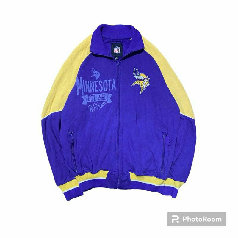 ￼Jacket tracktop NFL Vikings vintage second