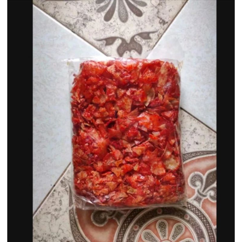 

Keripik Singkong Balado Lengket Pedas Gurih