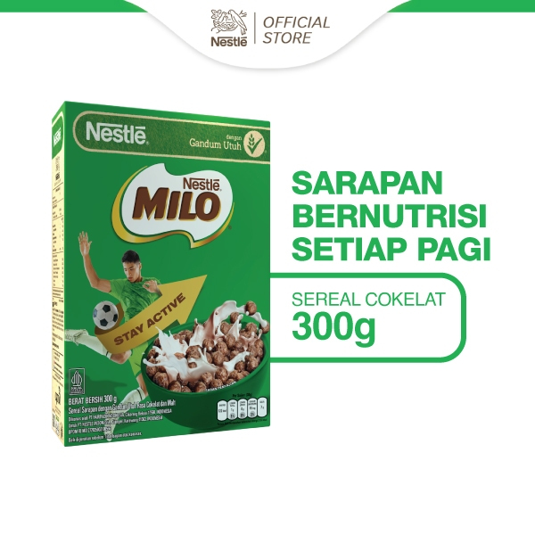 

Milo Cereal 300g rasa coklat