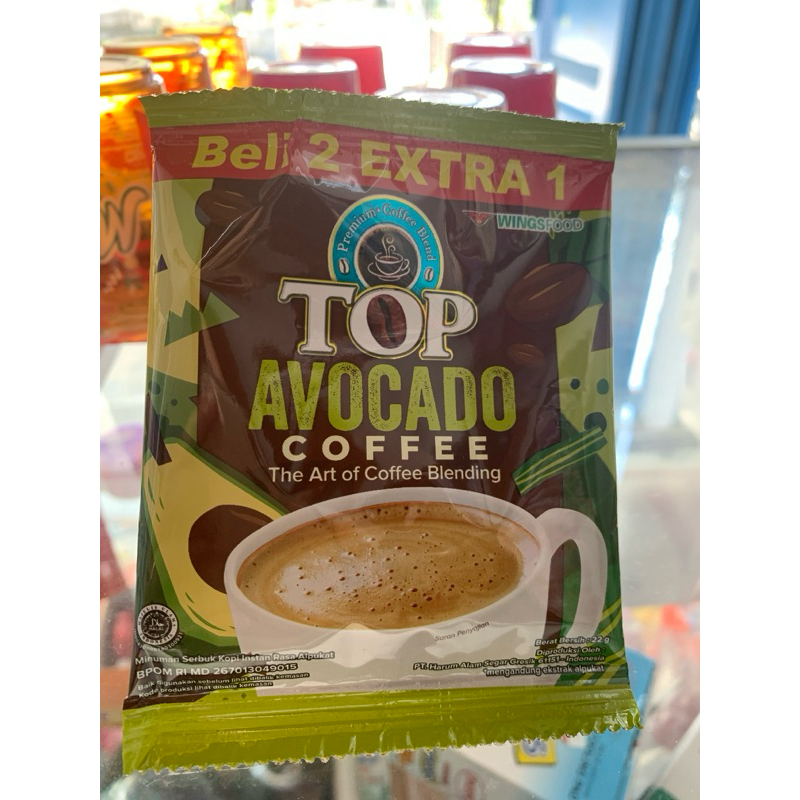 

Top Avocado coffe