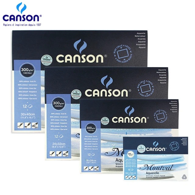 

mg Canson Montval A3 300gsm 12 sheets